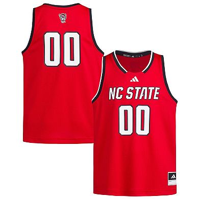 Youth adidas #00 Red NC State Wolfpack Swingman Jersey