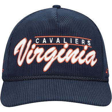 Men's '47 Navy Virginia Cavaliers Gridiron Double Header Hitch Adjustable Hat