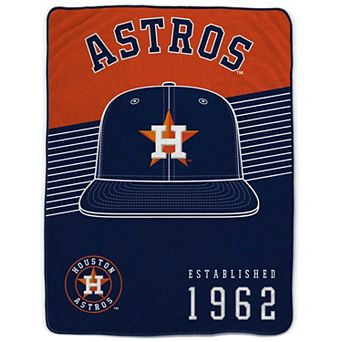 Pegasus Houston Astros 60” x 80” Hat Stripes Throw Blanket