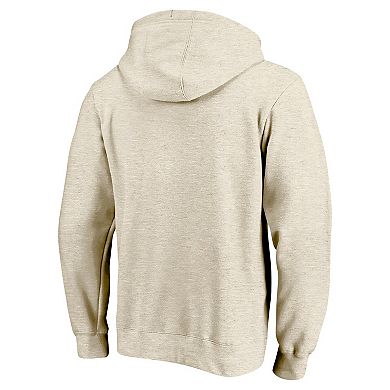 Men's Profile Stephen Curry Cream Golden State Warriors Big & Tall Player Double Face Tri-Blend Pullover Hoodie