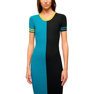 Women's STAUD Teal/Black Jacksonville Jaguars Colleen Dress