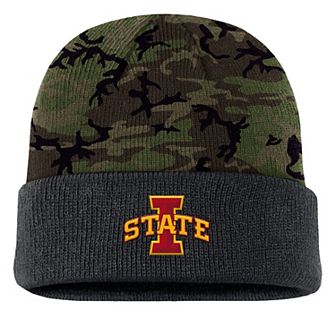 Men's Nike Camo Iowa State Cyclones Military Appreciation Cuffed Knit Hat
