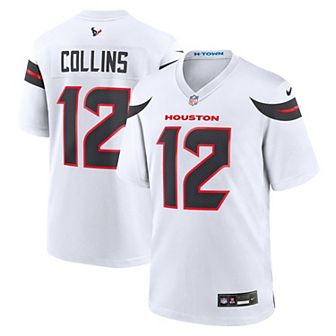 Men's Nike Nico Collins White Houston Texans Game Jersey