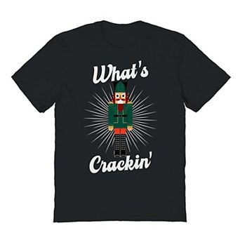 Men's What Cracker Christmas Graphic Tee
