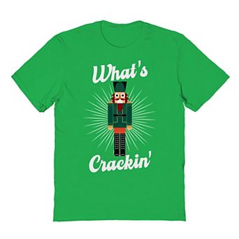 Men's What Cracker Christmas Graphic Tee