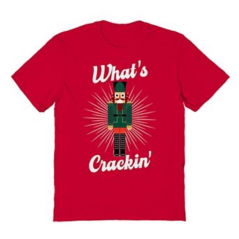 Men's What Cracker Christmas Graphic Tee