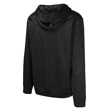 Men's Black Pittsburgh Steelers Streak Fleece Pullover Hoodie