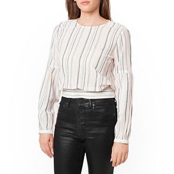 Tie Back Long Sleeve Top