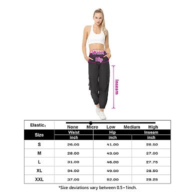 Women's Hiking Pants Lightweight Quick Dry Cargo Joggers with Pockets For Athletic Workout Outdoor