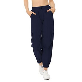 Women's Hiking Pants Lightweight Quick Dry Cargo Joggers with Pockets For Athletic Workout Outdoor