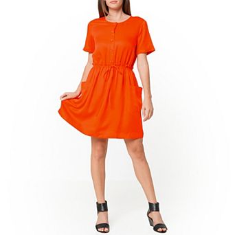 Short Sleeve Utility Dress