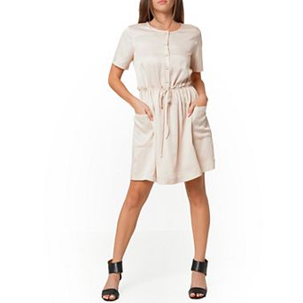 Short Sleeve Utility Dress