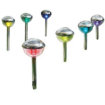 Brylanehome Color Changing Solar Lights, Set Of 8