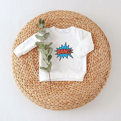 Comic Bang Toddler Graphic Sweatshirt
