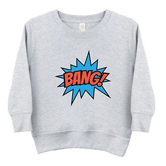 Comic Bang Toddler Graphic Sweatshirt