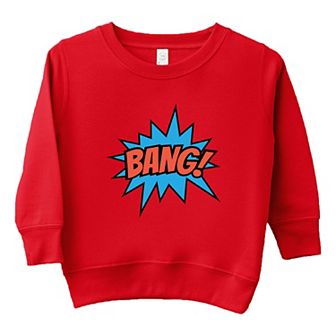 Comic Bang Toddler Graphic Sweatshirt