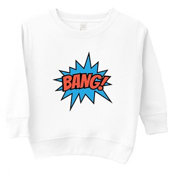 Comic Bang Toddler Graphic Sweatshirt