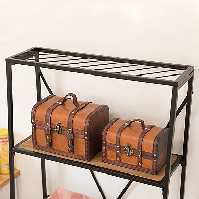Decorative Leather Treasure Boxes