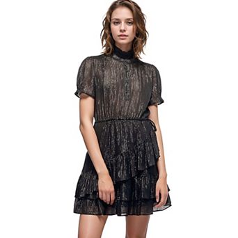 Lurex Yoryu Ruffle Dress