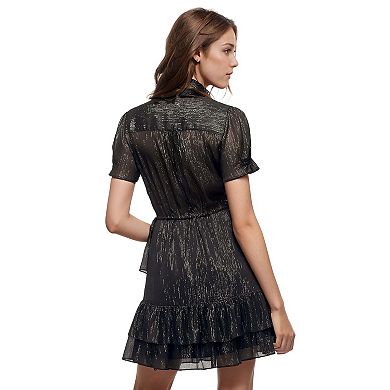 Lurex Yoryu Ruffle Dress