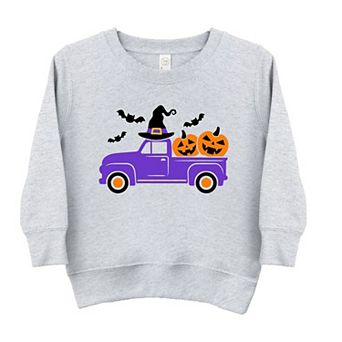 Witch Farm Truck Toddler Graphic Sweatshirt
