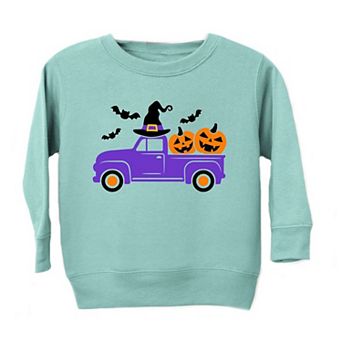 Witch Farm Truck Toddler Graphic Sweatshirt