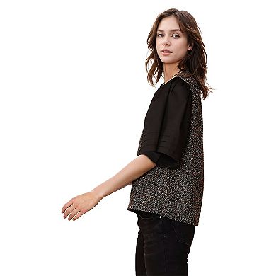 Pleated Sleeve Top