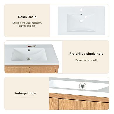 Merax 30" Bathroom Vanity Set With Sink
