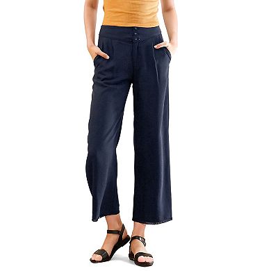 Women's Fringe Hem Cropped Pants