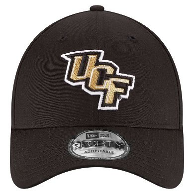Men's New Era Black UCF Knights The League 9FORTY Adjustable Hat