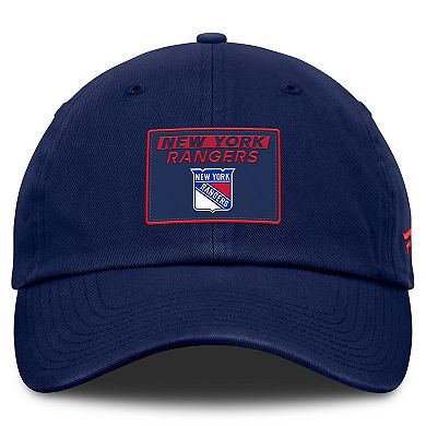 Men's Fanatics Navy New York Rangers Authentic Pro Prime Adjustable Hat