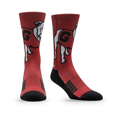 Unisex Strideline Georgia Bulldogs Premium Mascot Crew Socks