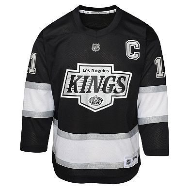 Youth Anze Kopitar Black Los Angeles Kings Replica Player Jersey