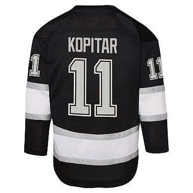 Youth Anze Kopitar Black Los Angeles Kings Replica Player Jersey