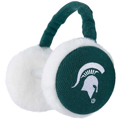 ZooZatz Green Michigan State Spartans Fashion Knit Earmuffs