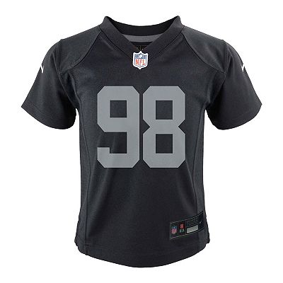 Toddler Nike Maxx Crosby Black Las Vegas Raiders Game Jersey