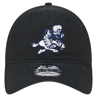 Men's New Era Black Dallas Cowboys Main 9TWENTY Adjustable Hat