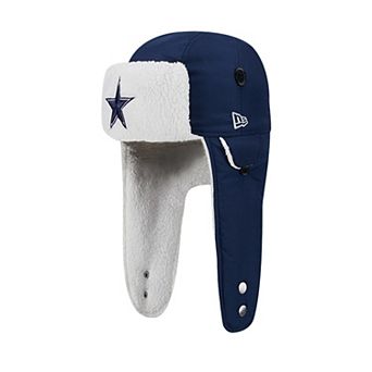 Men's New Era Navy Dallas Cowboys Sherpa��Trapper Hat