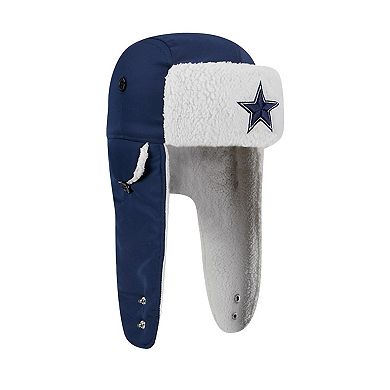 Men's New Era Navy Dallas Cowboys Sherpa Trapper Hat