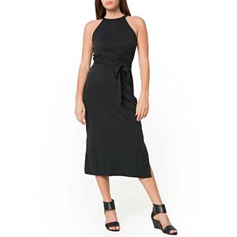 Haltered Sheath Midi Dress