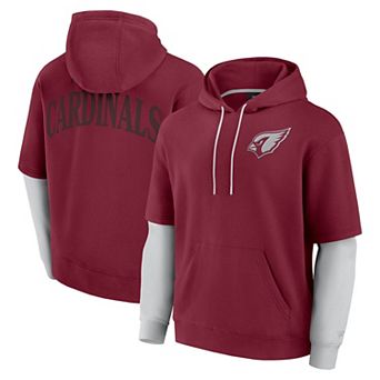Unisex Fanatics Cardinal Arizona Cardinals Sleek Elements Pullover Hoodie