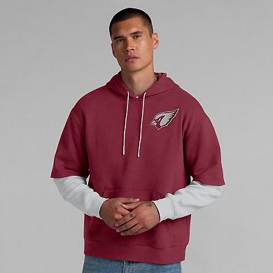 Unisex Fanatics Cardinal Arizona Cardinals Sleek Elements Pullover Hoodie