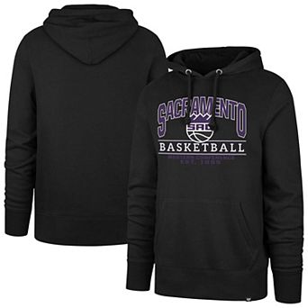 Unisex '47 Black Sacramento Kings Good Call Headline Pullover Hoodie