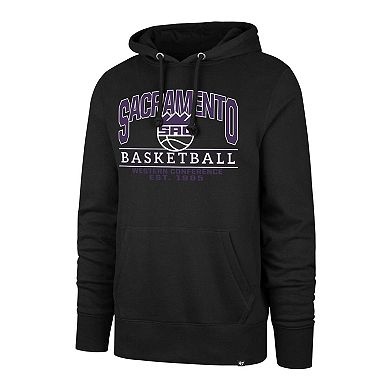 Unisex '47 Black Sacramento Kings Good Call Headline Pullover Hoodie