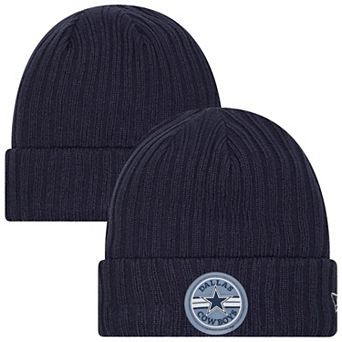 Men's New Era Navy Dallas Cowboys Sport Night Cuffed Knit Hat