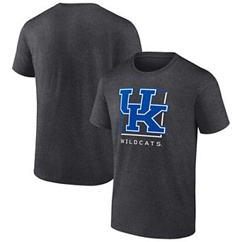 Men's Fanatics Charcoal Kentucky Wildcats Fundamentals Halved Team T-Shirt