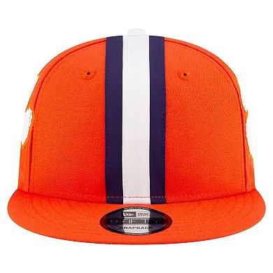 Men's New Era Orange Clemson Tigers Helmet 9FIFTY Snapback Hat