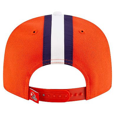 Men's New Era Orange Clemson Tigers Helmet 9FIFTY Snapback Hat