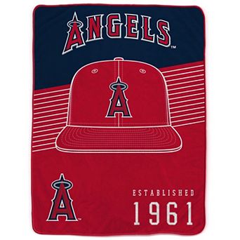 Pegasus Los Angeles Angels 60�۝ x 80�۝ Hat Stripes Throw Blanket