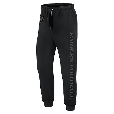 Unisex Fanatics Black Las Vegas Raiders Elements Phenom Fleece Jogger Pants
